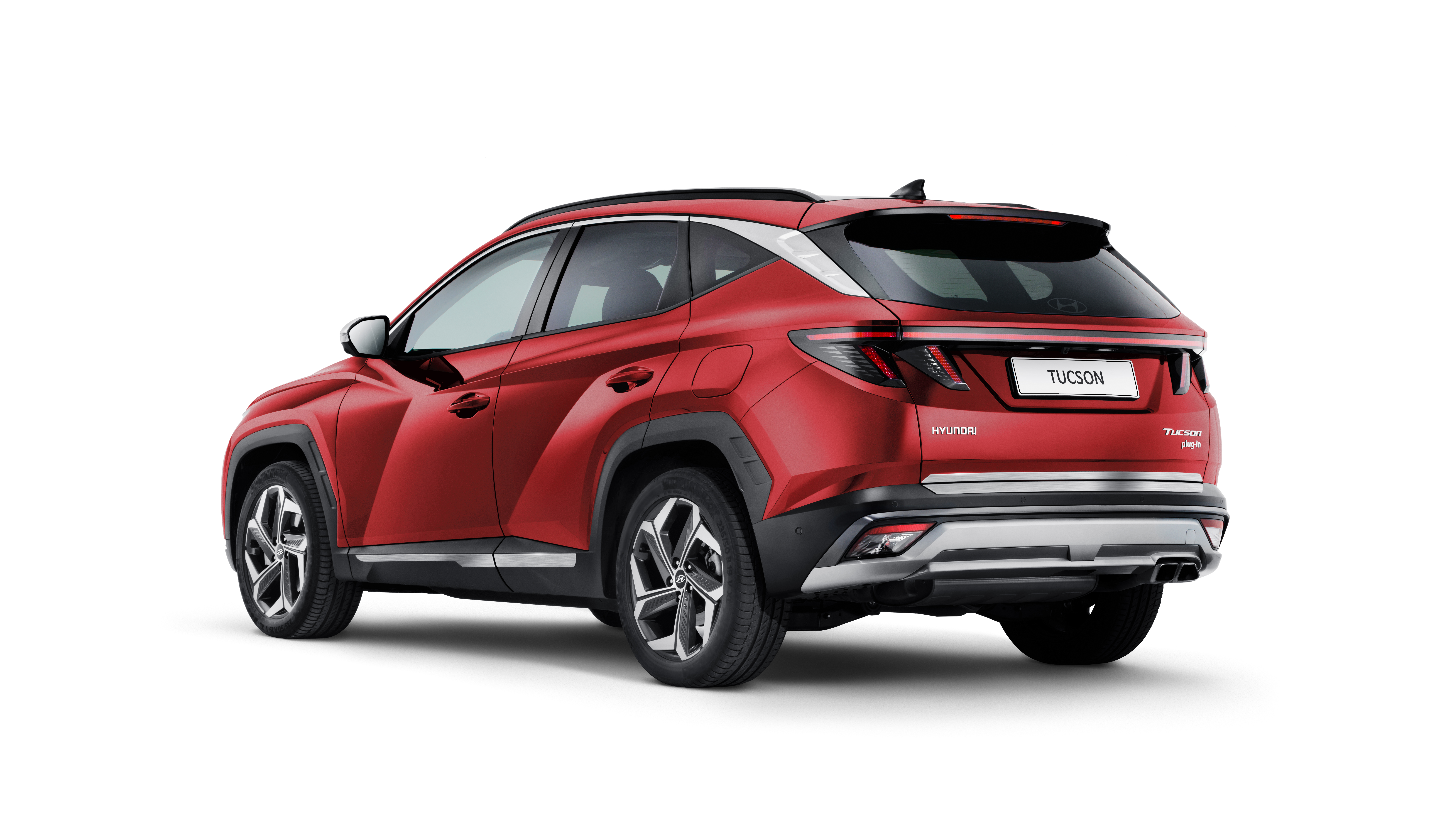Exterior styling kit Brushed aluminium optic Hyundai Genuine accessory for TUCSON SUV.